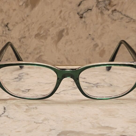 RAY BAN RAYBAN CAT EYE RB 5242 516 EYEGLASSES FRAMES Y2K CLEAR GREEN 53-18-140 - Picture 4 of 14